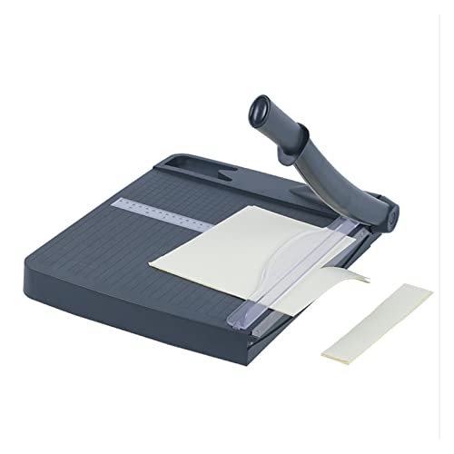 BINGNU Manuelle A4-Papier-Guillotine-Schneidemaschine, tragbare Fotostahl-Schneidemaschine, Schule, Büro, Präzision, lagerbarer Papierschneider für Anfänger zum Selbermachen von BINGNU