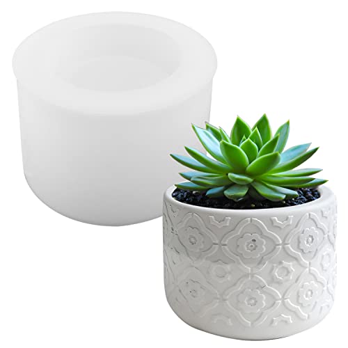 Epoxidharz Formen Silikonform Vase Silikon Gießformen Zement Blumentopf Resin Formen Moulds Blumenvase Beton Gießform für Schimmel Herstellung von Vasen Stifthalter Heimtextilien von BINYI