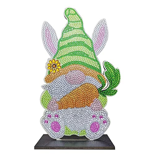 5D DIY Diamond Painting, Ostern Deko Ornamente Set, DIY Diamant Malerei Osterhase Osterdeko Ornamente Geschenke von BIOSA