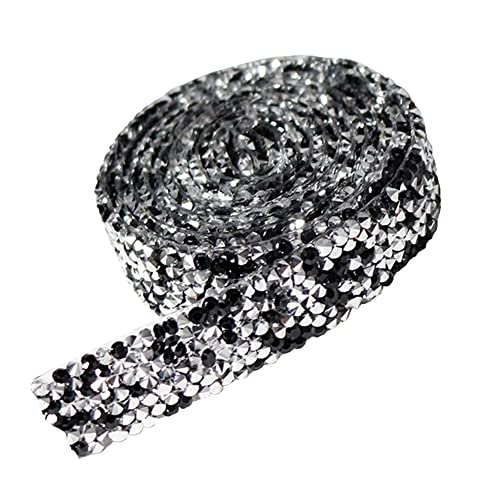 Strassband Selbstkleben Diamant Band Rolle Kristall Strass Band Strasssteine eln Roll Aufkleben Glitzerband DIY koration Aufkleber for Kunst Handwerk von BIOSA