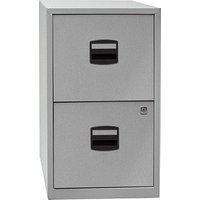 BISLEY Home PFA 2 Hängeregistraturschrank silber 2 Schubladen 41,3 x 40,0 x 67,2 cm von BISLEY Home