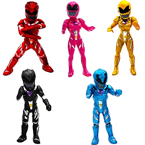 Power Rangers Figuren 5 Stück Power Rangers Cake Topper Power Rangers Tortendeko Mini Figuren Power Rangers Action Figur Geburtstags Party Liefert Für Kinder von BJPERFMS