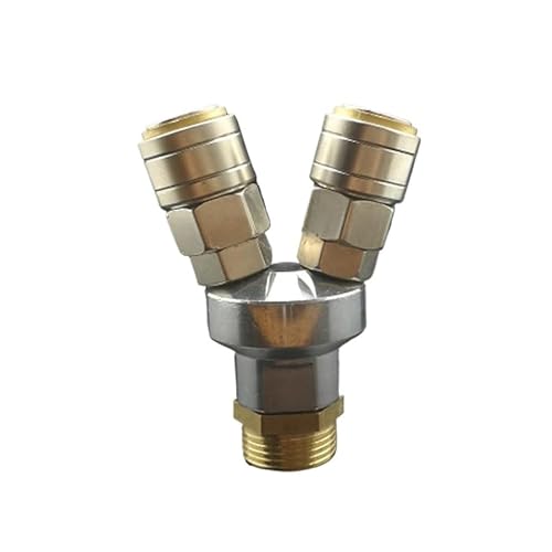 BKGWCSOR 3 Ways 3/4" Male C Type Air Hose Quick Coupler Socket Connector Self-Locking von BKGWCSOR