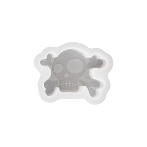 Halloween-Harzformen, Kerzen, Silikonform, Totenkopf, Spinnennetz, Fledermaus, Geist, Kürbis, Halloween-Ornamente, Epoxidharz, Gießformen für Kerzen, Handwerk, Seife, Heimdekoration von BKSCAYXS