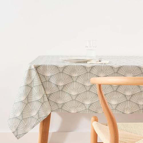 Belum Tischdecke, XL, 180 x 200 cm, schmutzabweisend, 100% geharzte Baumwolle, Tischdecke ohne Wachstuch, Tischdecke aus Baumwolle, wasserdicht, schmutzabweisend, flüssigkeitsabweisend Belum Tischdecke, XL, 180 x 200 cm, schmutzabweisend, 100% geharzte Baumwolle, Tischdecke ohne Wachstuch, Tischdecke aus Baumwolle, wasserdicht, schmutzabweisend, flüssigkeitsabweisend von BL BELUM