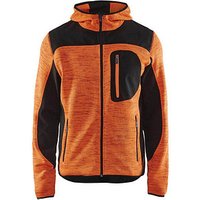 BLAKLÄDER® Herren Strickjacke 4930 orange/schwarz Größe 2XL von BLAKLÄDER®