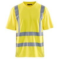 BLAKLÄDER® unisex Warnschutz Shirt 3380 gelb Größe M von BLAKLÄDER®