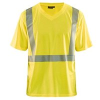 BLAKLÄDER® unisex Warnschutz Shirt 3386 gelb Größe 2XL von BLAKLÄDER®