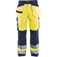 BLAKLÄDER® unisex Warnschutzhose HIGH-VIS "1533" gelb, marine Größe 106 von BLAKLÄDER®