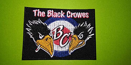 M489 Aufnäher The Black Crowes, 9 x 6,5 cm von BLUE HAWAI