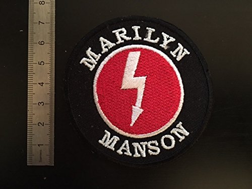 Patch Aufnäher Toppa – Marylin Manson – zum Aufbügeln von BLUE HAWAI