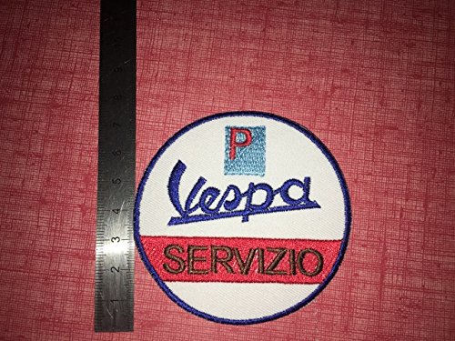 Patches Aufnaher Toppa ? Vespa Servizio ? zum Aufbügeln von BLUE HAWAI