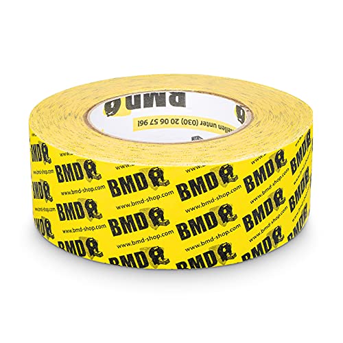 BMD cral Klebeband | 1 Rolle | 50mm x 25m |für Dampfsperren & Dampfbremsen | gemäß DIN EN 4108 Teil 11 und ENEV | Profi Qualität Made in Germany von BMD