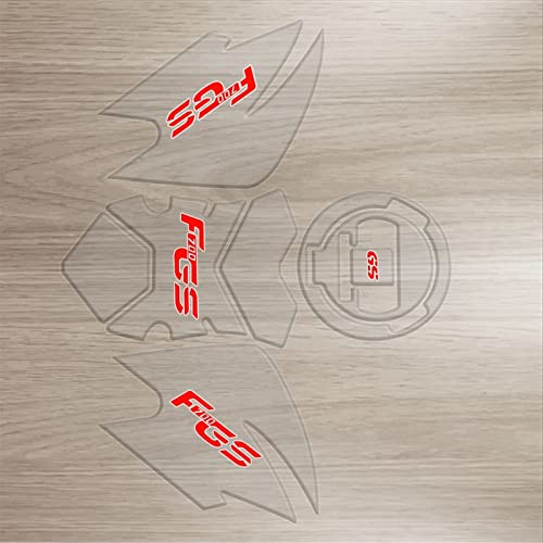 BMDBD Transparenter Epoxidharz-Motorrad-Tankpad-Schutz 3D-Aufkleber Für F700GS/Adventure F700 GS ADV von BMDBD