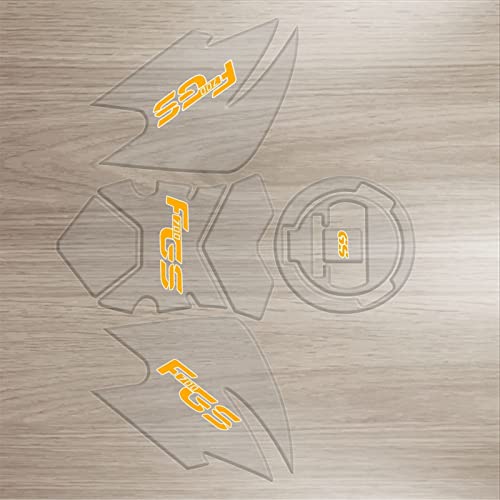 BMDBD Transparenter Epoxidharz-Motorrad-Tankpad-Schutz 3D-Aufkleber Für F700GS/Adventure F700 GS ADV von BMDBD