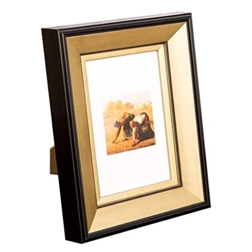 BOGAZY Fotorahmen Aus Holz Harz Bilderrahmen Tisch Bilderrahmen Display Bild Home Decor Bilderrahmen Rahmen Schmücken(B,6-inch) von BOGAZY