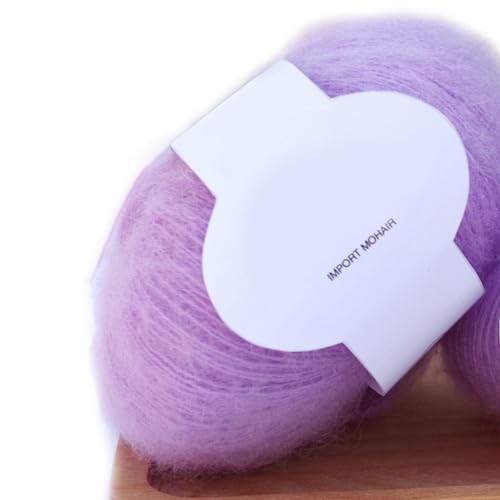 Mohair-Garn, weiches Strickwolle, Garn, Häkelgarn, Zubehör für Pulloverherstellung, Verarbeitung von BOGEEL