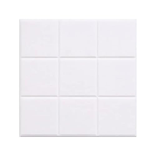 BOJHGO Filz Pinnwand 1/2/4 * 4PCS Neun Gitter Filz Nachricht Board Büro Dekoration Bulletin Board Notizblock Hause Foto Display Board Wand Dekoration(White-1PC) von BOJHGO