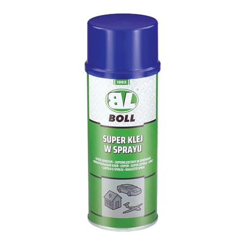 Ballero BOLL 400 ml Sprühkleber Kleber Super Kleber Klebstoff Düse einstellbar 001035 von Boll