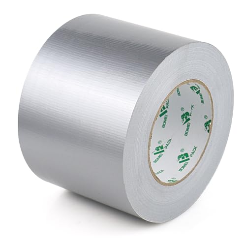 BOMEI PACK 1 Rolle Klebeband, 100 mm x 50 m, silberfarben von BOMEI PACK