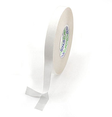 BONUS Eurotech 2BT45.00.0019/045A# Doppelseitiges Klebeband, Breite 19 mm, Länge 45 m, Acrylklebstoff, Solvent, Gesamtdicke 0,15 mm von BONUS Eurotech