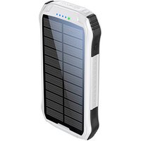 BOOMPODS Neutron Solar Solar-Powerbank 10.000 mAh weiß von BOOMPODS