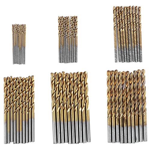 60 Stcs Industriefestigkeit Carbid -Spitze Drehbohrbohrer, Hochgeschwindigkeitsstahl gehärtetes Metall für Edelstahl, Gusseisen, Holz und Kunststoff 60 Stcs Industriefestigkeit Carbid -Spitze Drehbohrbohrer, Hochgeschwindigkeitsstahl gehärtetes Metall für Edelstahl, Gusseisen, Holz und Kunststoff von BORDSTRACT