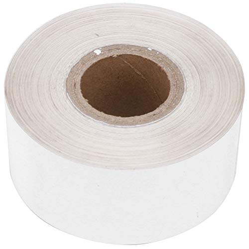 BORDSTRACT Heißprägefolie Papier Leder Stoff Paket Box Dekoration Zubehör 3cm Breite 120 Meter Länge zum Heißprägen von Papier, Leder, Kunststoff, Holz, Stoff(Weiß) von BORDSTRACT