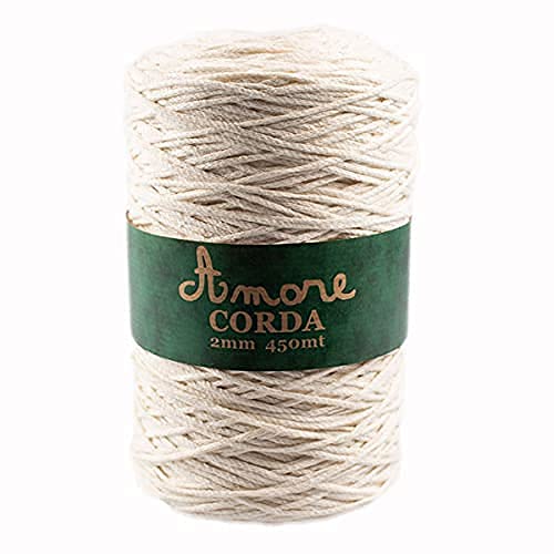 Seil 2 mm MACRAME' (Ecru) von BORGO DE' PAZZI FIRENZE