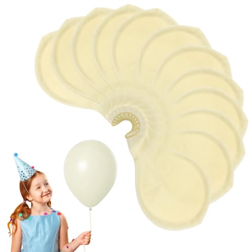 BORISCA 12 Stück Große Luftballons, 36 Zoll/90cm Riesen Luftballons Grosse Luftballons XXL Luftballons Geburtstag Groß Riesige Latex Ballon Dekoration für Hochzeiten, Party, Geburtstage (Transparente) von BORISCA