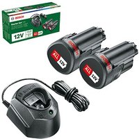 BOSCH Home & Garden Werkzeugakkus mit Ladegerät Starter-Set 12V Li-Ion 2x 1,5 Ah von BOSCH Home & Garden