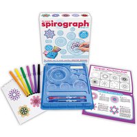 BOTI Malschablonen-Set Spirograph farbsortiert von BOTI