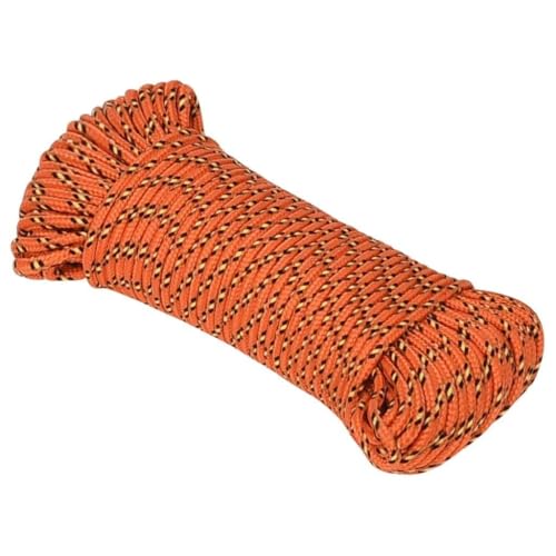 Haus & Garten Bootsseil orange 5mm 25m Polypropylen-Möbelwahl von BOWEKAM