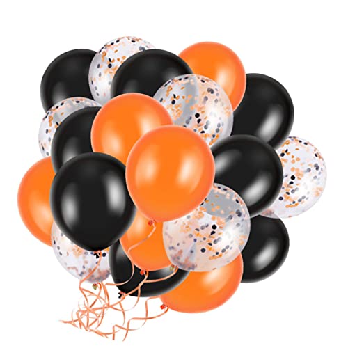 BRIGHTFUFU 15 Stück Latexballons Für Halloween Und Kindergeburtstage Bunte Partydekoration Ideal Für Hochzeiten Und Feiern Vielseitig Einsetzbar Für Eine Unvergessliche Atmosphäre von BRIGHTFUFU