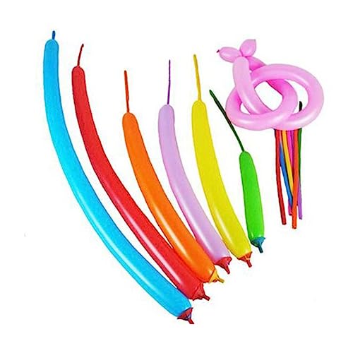 BRIGHTFUFU 260Q Latex Ballons Bunten Farben Twist Modelierballons Für Kreative Dekorationen Und Partys Ideal Für Geburtstagsfeiern Hochzeiten Und DIY Projekte von BRIGHTFUFU