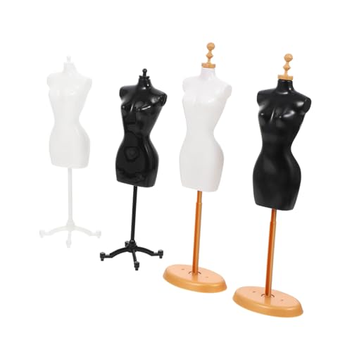 BRIGHTFUFU 4Stücke Puppen Kleid Formulare Teiliges Kleidung Display Rack Für Puppenkleider Modelle Schmuck Und Stabil Sicher Und Langlebig BRIGHTFUFU 4Stücke Puppen Kleid Formulare Teiliges Kleidung Display Rack Für Puppenkleider Modelle Schmuck Und Stabil Sicher Und Langlebig von BRIGHTFUFU