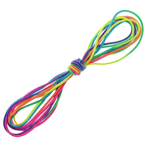 BRIGHTFUFU Gummiband interaktives kinderparty mitgebsel gummidämpfer gummizugband kindersport gummizüge Springseil springen Seile elastisch Kampfseil Partyspielspielzeug Plastik von BRIGHTFUFU