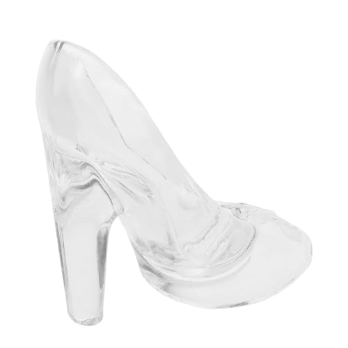 BRIGHTFUFU Kristall-high-Heel-Schuhe, Klare Glas-schuhfiguren Für Hochzeit, Glas-high-Heels-kristall-Schuhe, Besondere Anlässe, Tischdekoration von BRIGHTFUFU