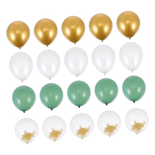 BRIGHTFUFU Metallic Luftballons Avocadogrün Zarte Luftballons Für Hochzeiten Geburtstagsfeiern Und Partys Farbenfrohe Deko Elemente Für Unvergessliche Anlässe von BRIGHTFUFU