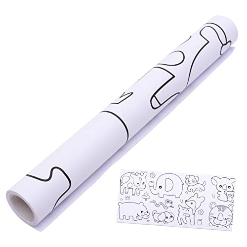 BRIGHTFUFU Rollen Graffiti-Schriftrolle für Staffelei Staffelei für Kamera für Kinderkamera malen Zeichenbedarf für Zeichenpapier Farbpapier von BRIGHTFUFU