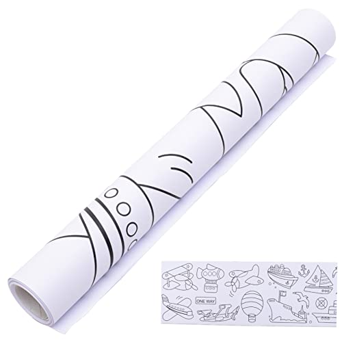 BRIGHTFUFU Rollen Graffiti-schriftrolle Für Malen Für Kleinkinder Staffelei Zeichenblock Für Kamera Für Kinderkamera Zeichenbedarf Für Papier von BRIGHTFUFU