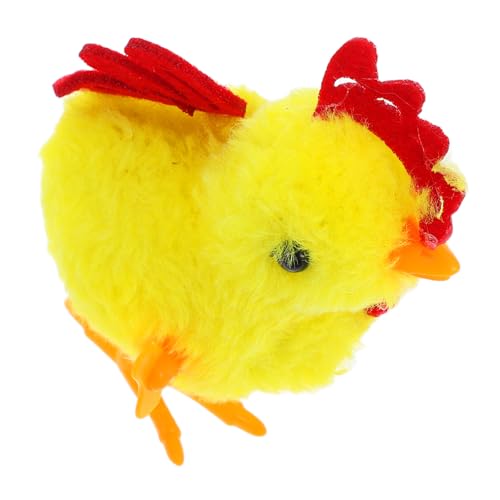 BRIGHTFUFU Weiches Plüsch Zum Aufziehen Springendes Huhn Bezauberndes Simuliertes Huhn Für Die Ostereiersuche Für Und Geburtstagsparty von BRIGHTFUFU