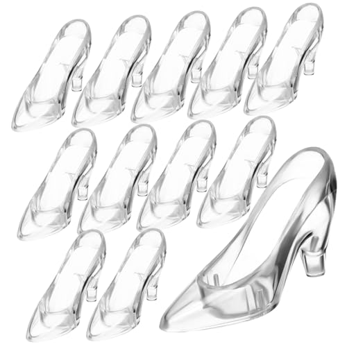 BRIGHTFUFU Willkommensschild Hochzeit Geleinlagen Für Schuhe Herren 12er Set Schuh Dekorationen Transparente High Heels Deko Für Slipper Kreative Partyschmuck Für Hochzeiten Und Feiern x von BRIGHTFUFU