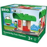 BRIO® Bahnhof mit Aufnahmefunktion 33840 Spielzeugeisenbahnen-Zubehör von BRIO®