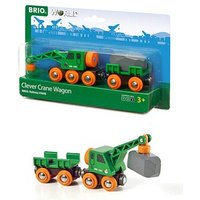 BRIO® Clever Crane Wagon 33698 Spielzeugeisenbahnen von BRIO®