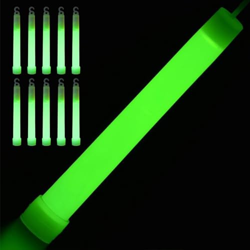 BSEID Glow Batons, Festlich Glow Sticks, Ultra Bright Knüppel Glow in Dark Sticks, Langanhaltende blinkende Leuchtstäbe für Hochzeits-Raves-Konzert Silvester Ostergeburtstag von BSEID