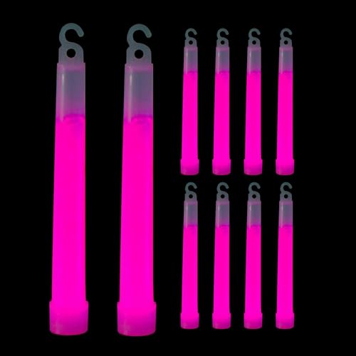 BSEID Glow in the Dark Sticks, Glow-sticks | Leuchtende Knüppel Glow in Dark Ultra Bright Sticks,Langlebige leichte Partytaschen, Multifunktions Leuchtstäbe Überlebensset, blinkende Leuchtsticks von BSEID