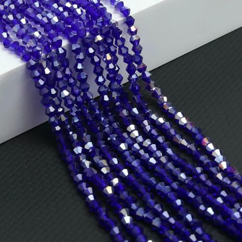 10 Stränge Bicone-Kristallglasperlen, 4,0 mm facettierte Kristallperlen-Anhänger für DIY-Armbänder, Ringe, Schmuckherstellungsset-AB royalblau10strand-10 Stränge 4,0 mm 10 Stränge Bicone-Kristallglasperlen, 4,0 mm facettierte Kristallperlen-Anhänger für DIY-Armbänder, Ringe, Schmuckherstellungsset-AB royalblau10strand-10 Stränge 4,0 mm von BSGUZ