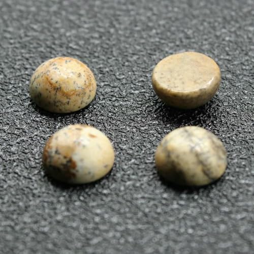 10 Stück 4 6 8 10 12 14 mm Perlen Cabochon Natursteine Runde lose Perlen Cabochon Cameo Passform DIY Ring Ohrringe zur Schmuckherstellung-Bilderstein-8mm 10 Stück 4 6 8 10 12 14 mm Perlen Cabochon Natursteine Runde lose Perlen Cabochon Cameo Passform DIY Ring Ohrringe zur Schmuckherstellung-Bilderstein-8mm von BSGUZ