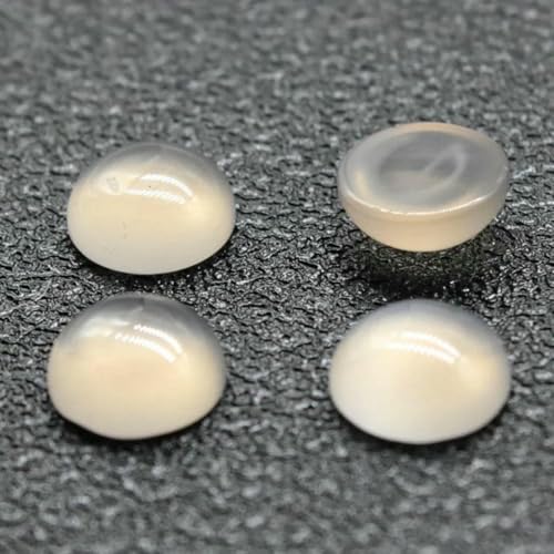 10 Stück 4 6 8 10 12 14 mm Perlen Cabochon Natursteine Runde lose Perlen Cabochon Cameo Passform DIY Ring Ohrringe zur Schmuckherstellung-grauer Achat-8mm 10 Stück 4 6 8 10 12 14 mm Perlen Cabochon Natursteine Runde lose Perlen Cabochon Cameo Passform DIY Ring Ohrringe zur Schmuckherstellung-grauer Achat-8mm von BSGUZ